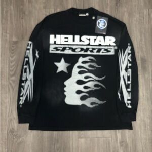 Hellstar Sports Black Shirt Jacket
